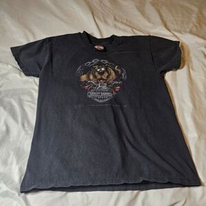 Harley Davidson Scooby Doo Indianapolis Indiana Vintage 2008 Tshirt